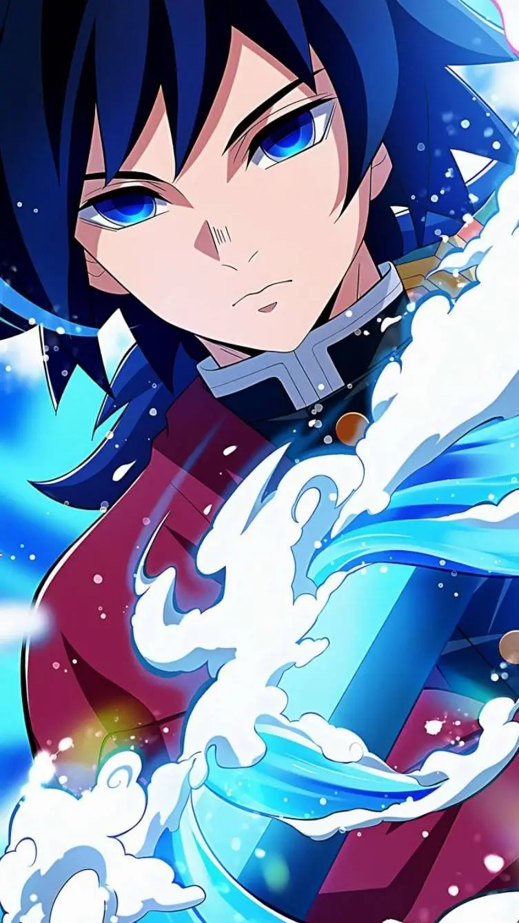 ai character: tomioka giyuu background