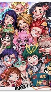 ai character: MHA sleepoverrr!  background