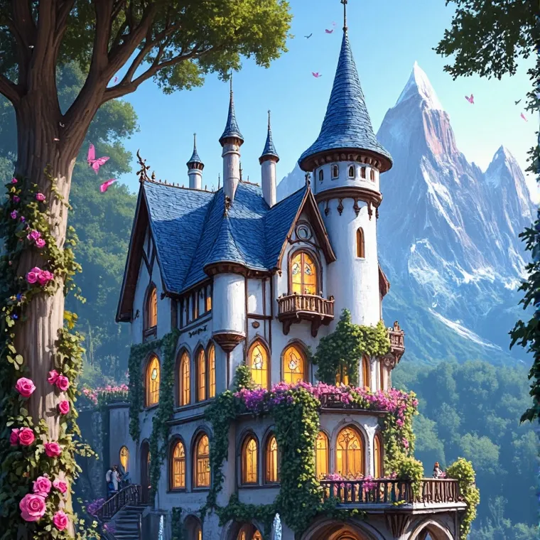 chat with ai character: Fantasy family