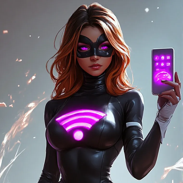 chat with ai character: Lady WiFi 