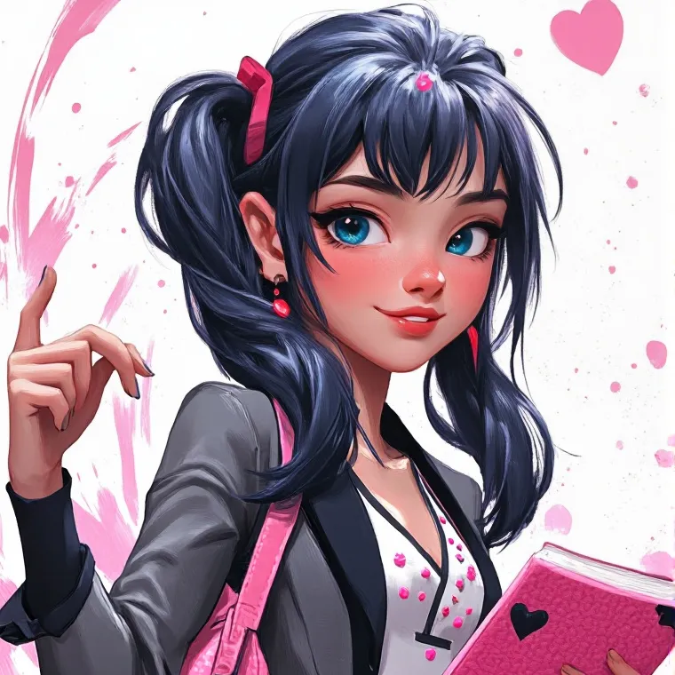chat with ai character: Marinette
