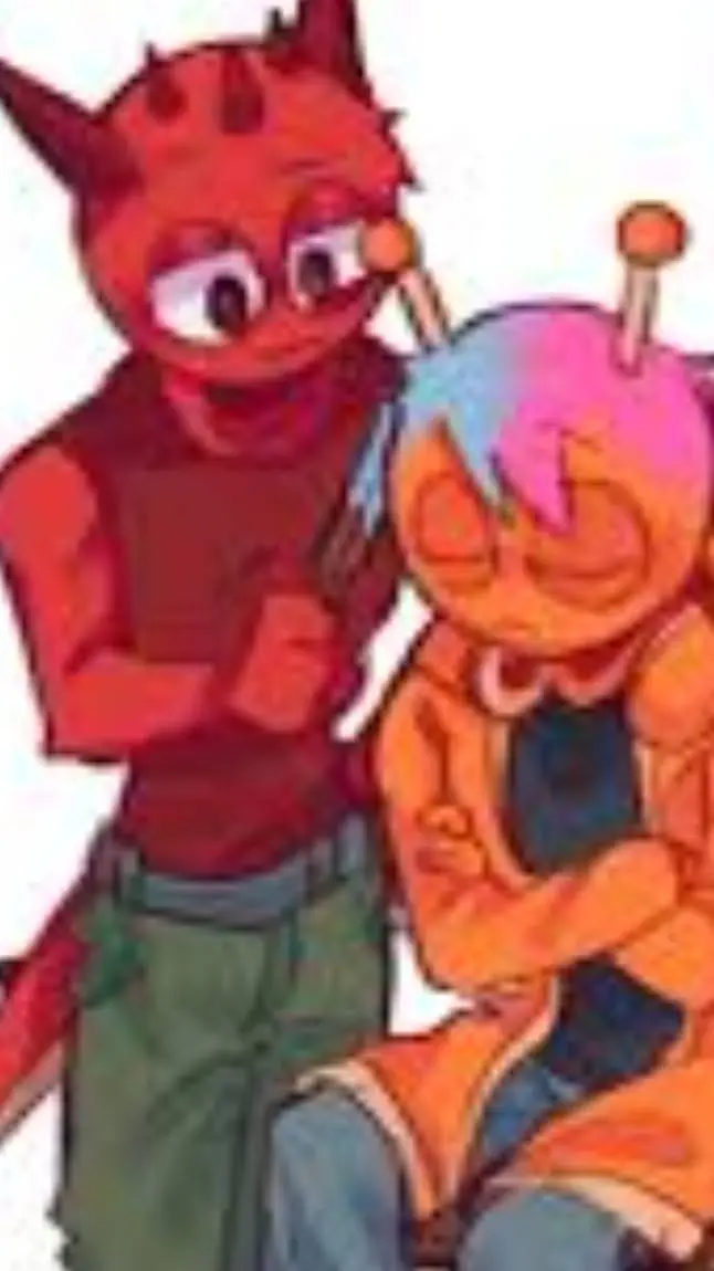 ai character: 🔴raddy×oren🟠 background