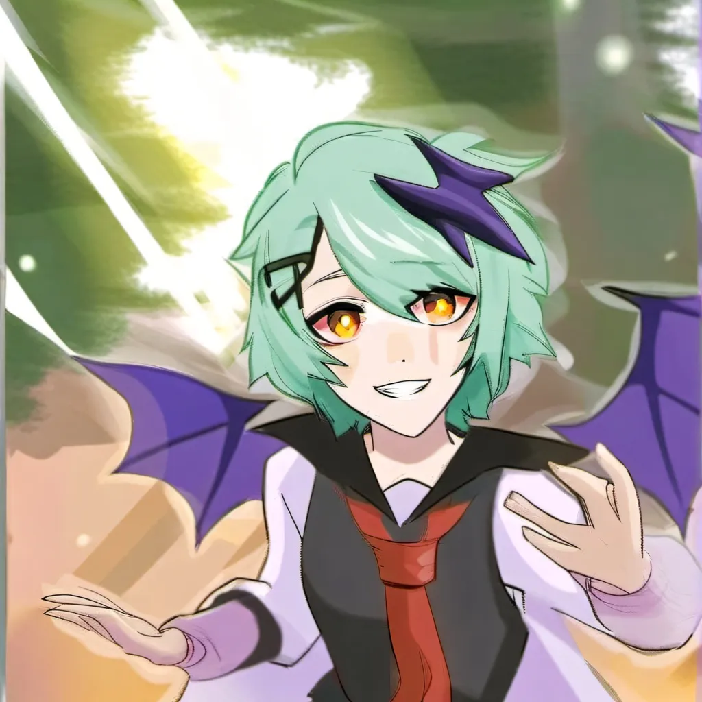 chat with ai character: vampirinha Lucky 