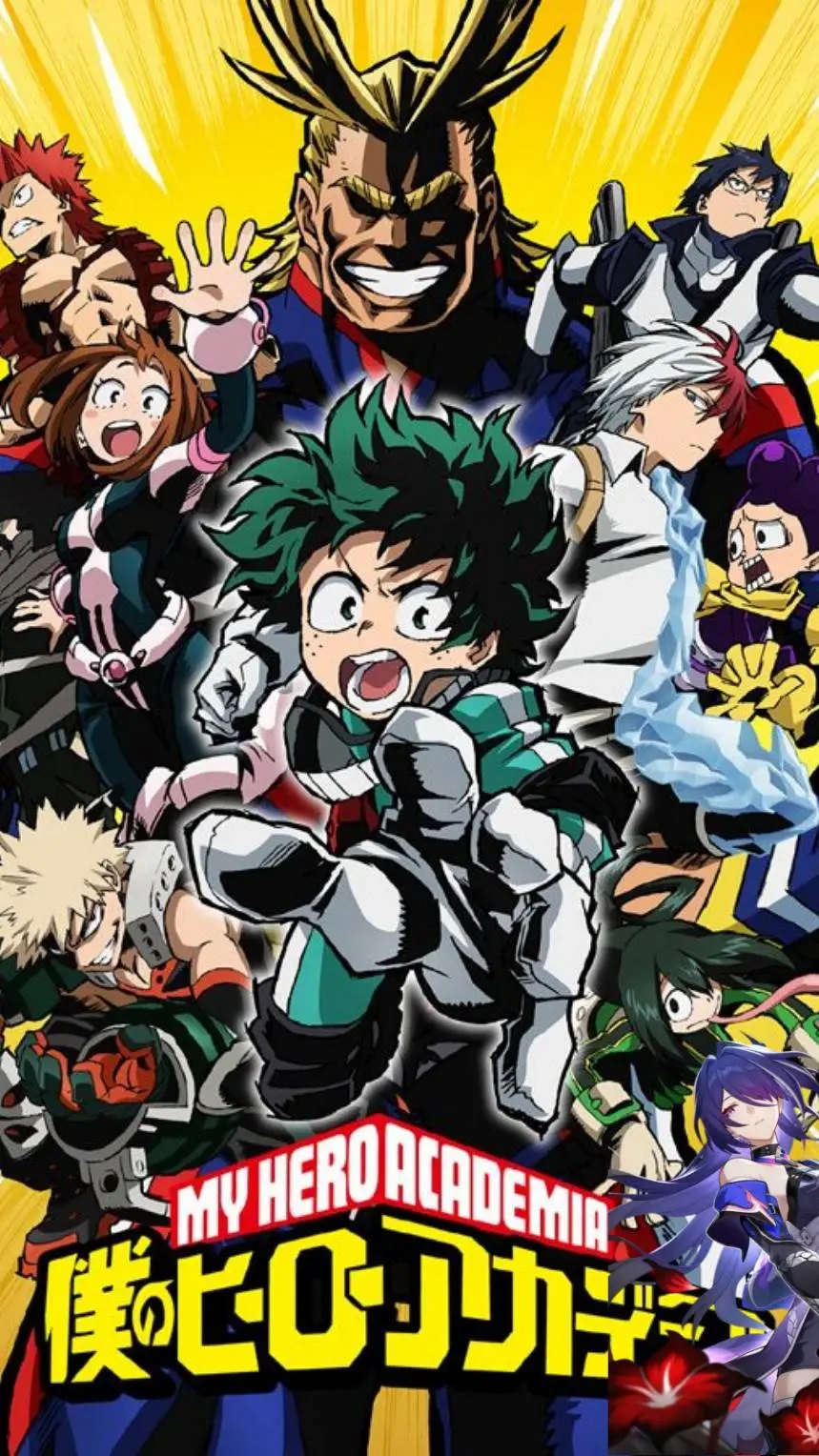 ai character: BNH+Acheron HSR background