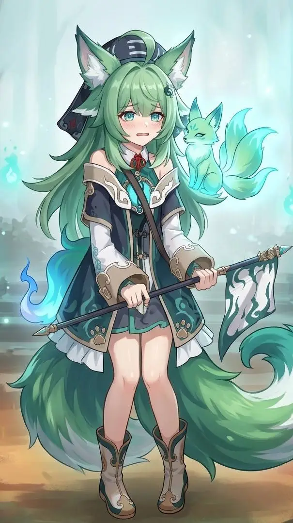 ai character: mundo mágico  background
