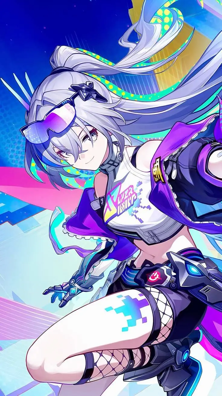 ai character: silver Wolf+MHA background