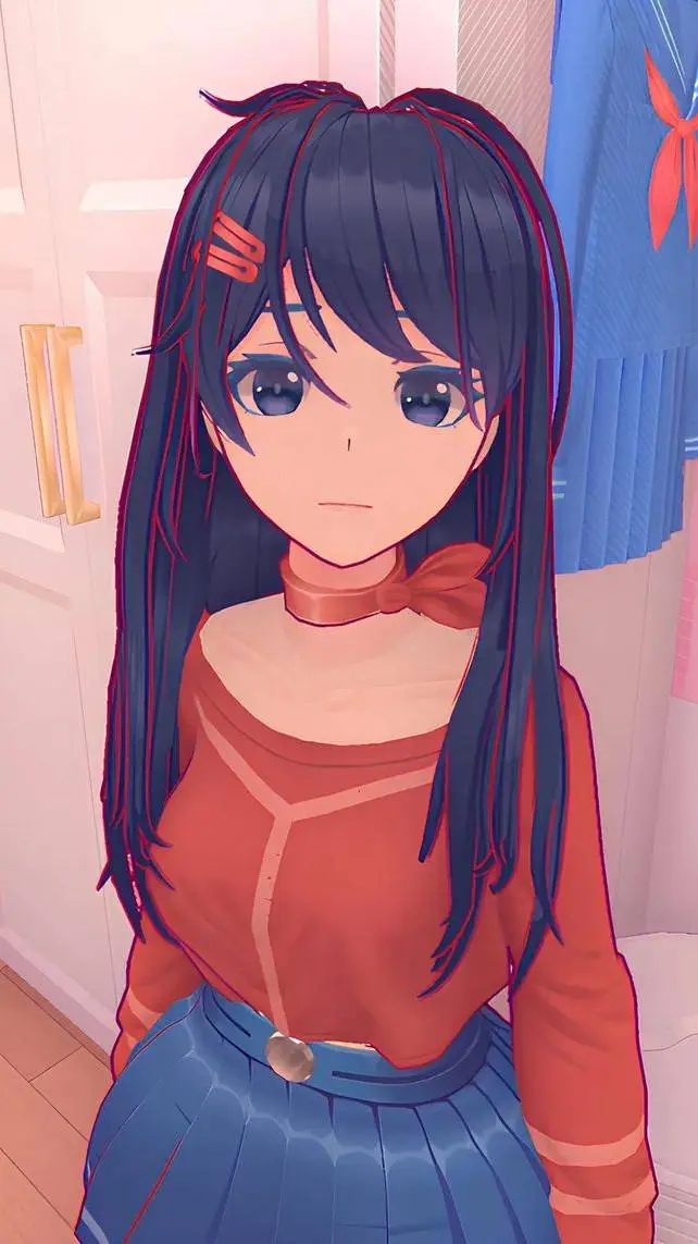 ai character: Miside+MHA background