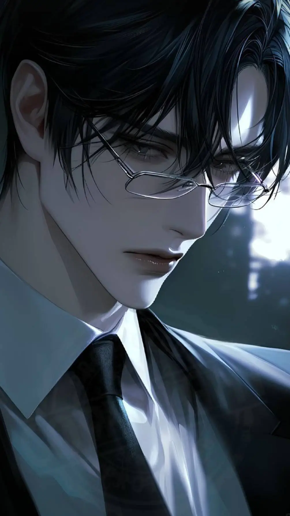 ai character: Gabriel🖤 background