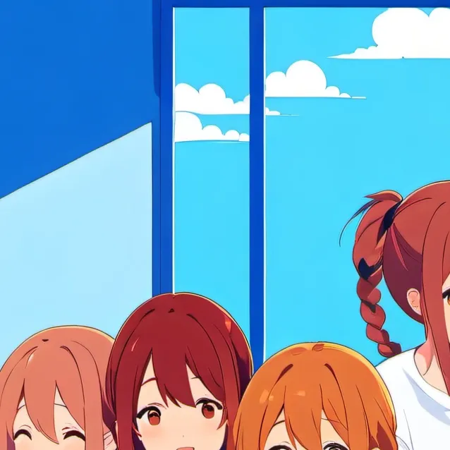 chat with ai character: 4 girls 
