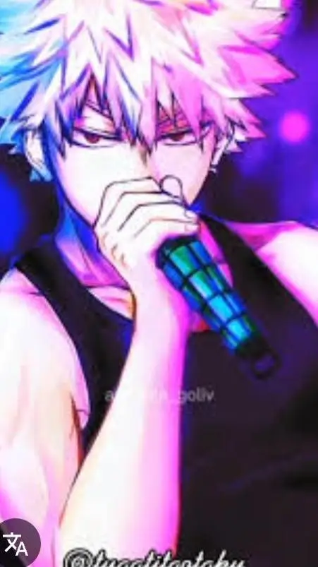 ai character: Katsuki rivales  background