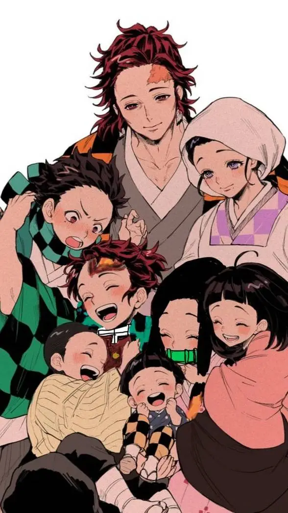ai character: Familia a salvo background