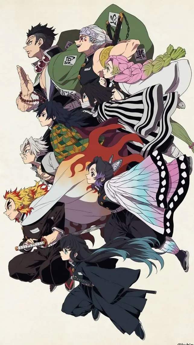 ai character: Demon slayer background