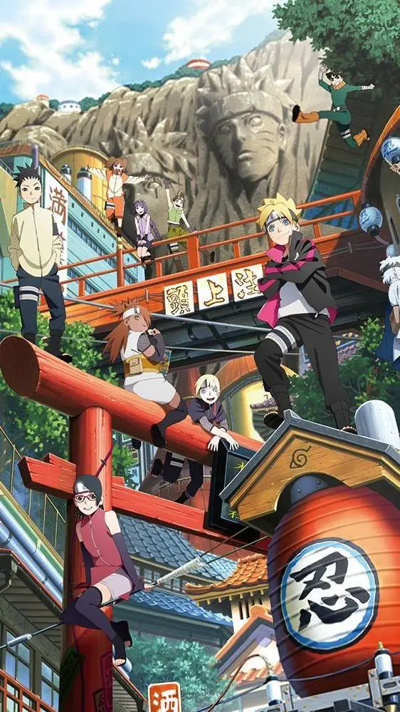 ai character: Boruto background