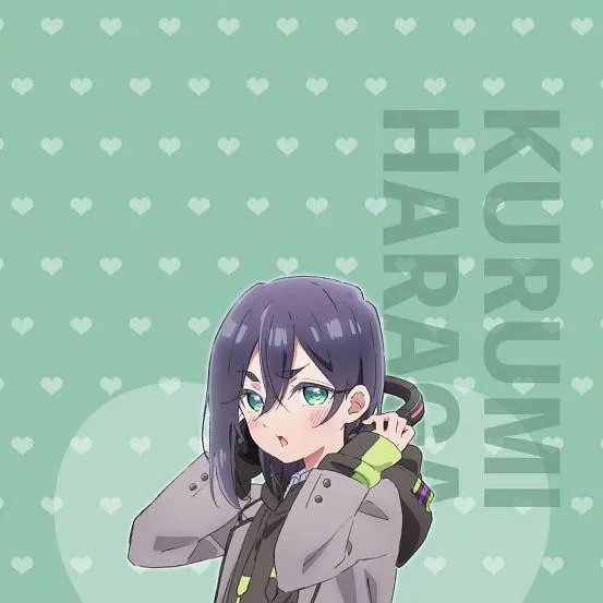 chat with ai character: Kurumi Haraga 💚