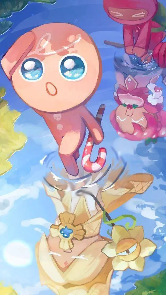 ai character: Cookie run kindom! background