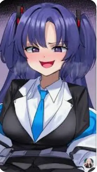 ai character: chica hipnotizada  background