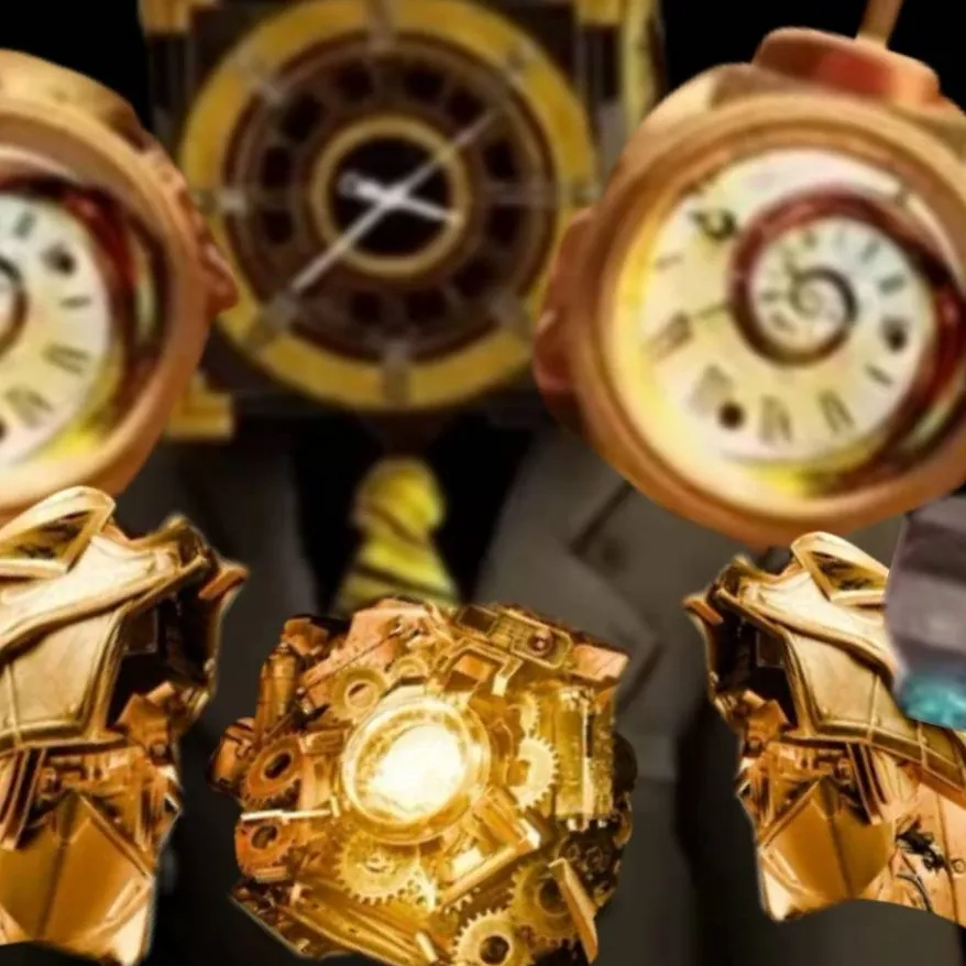 chat with ai character: titan big clockman