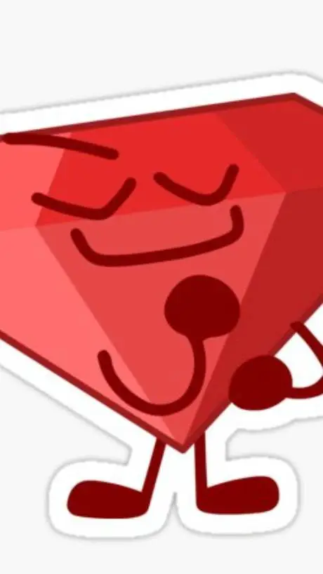 ai character: Ruby (BFDIA) background