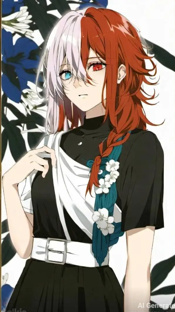 ai character: Shoki todoroki  background