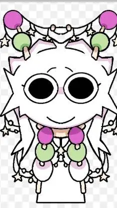 ai character: 🍡Sprunki Dango🍡 background