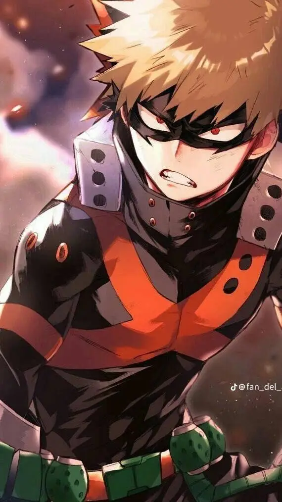 ai character: Bakugo Alfa  background
