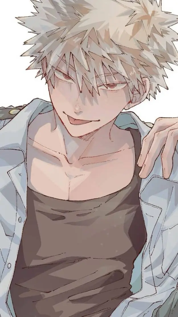 ai character: Bakugo dominante  background