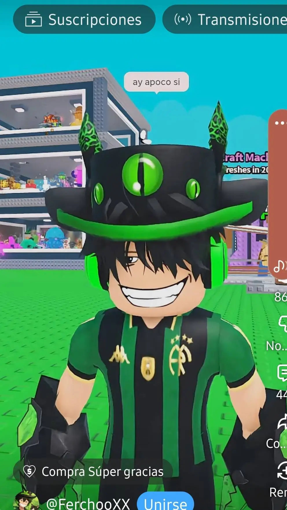 ai character: ferchoo x tu background