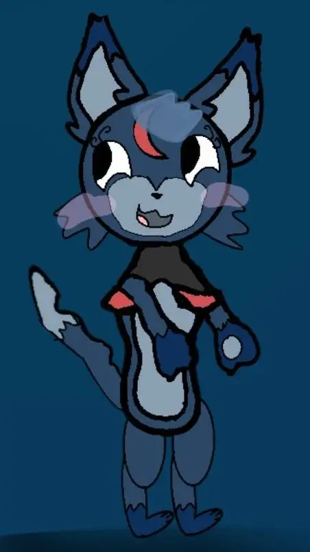 ai character: 🐺🌙 eclipse 🌙🐺 background