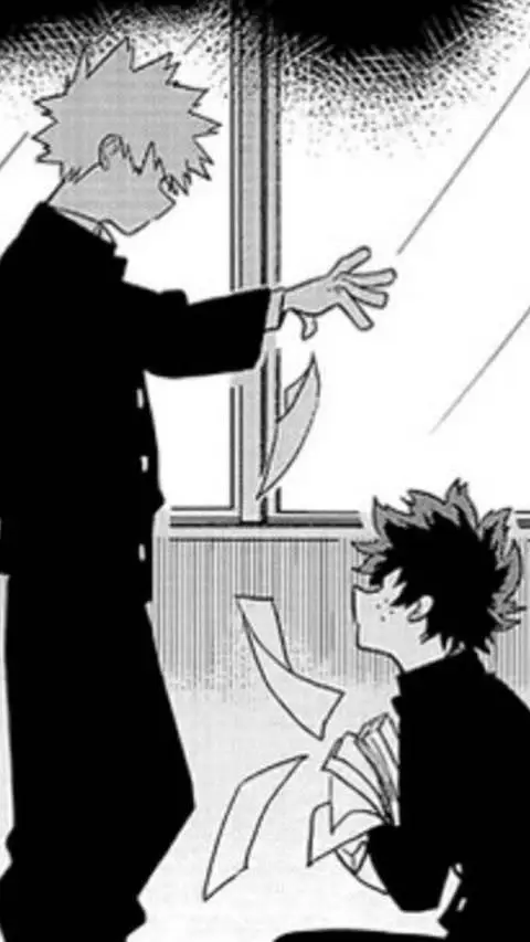 ai character: Bakudeku pasado background