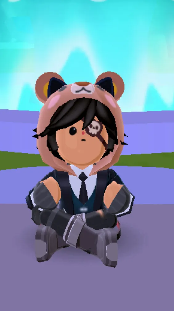 ai character: XxKuromixX background
