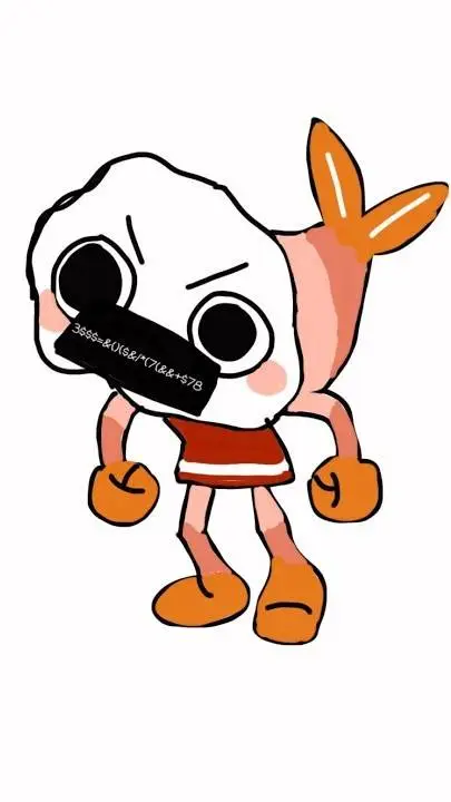 ai character: Shrimpo background