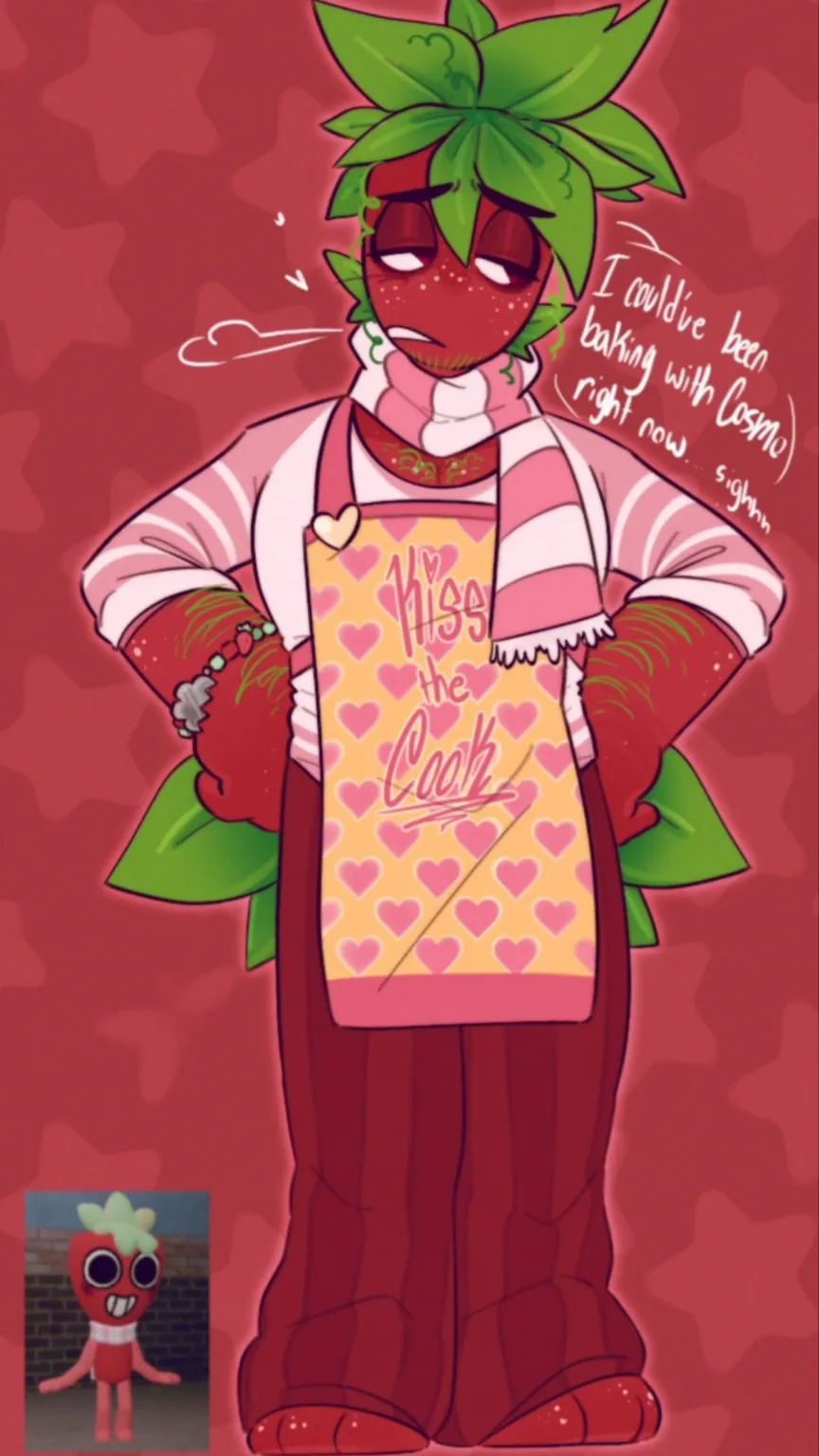 ai character: Sprout x Cosmo background