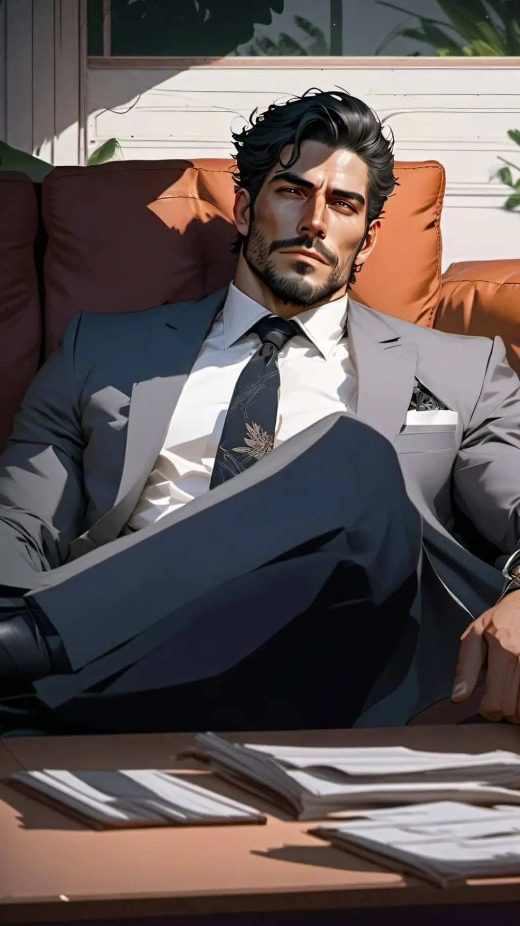 ai character: Dante Carter background