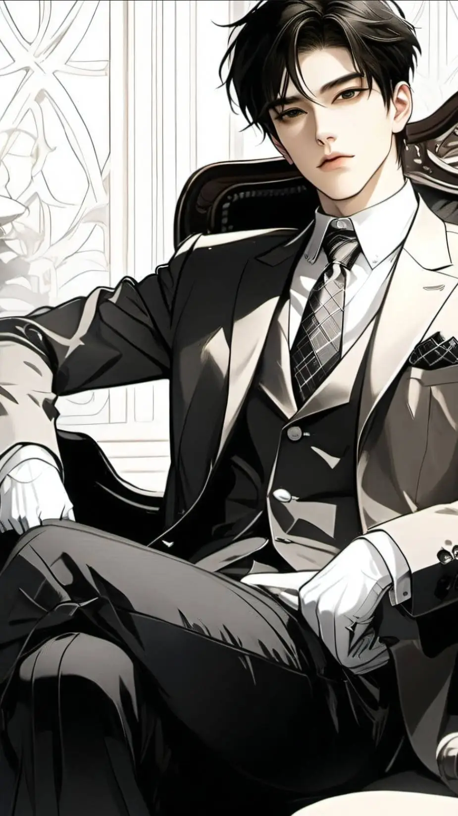 ai character: Klaus Reinhard background