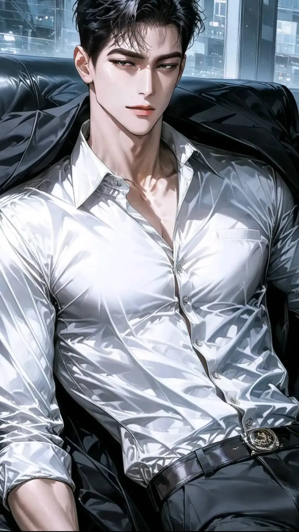 ai character: Sergei Povolk  background