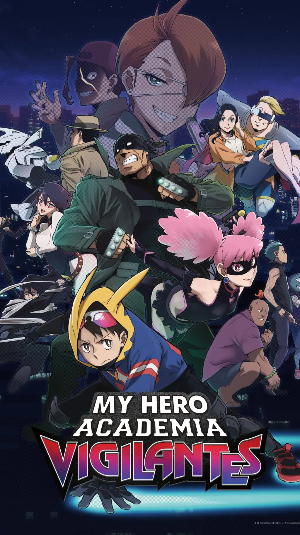 ai character: MHA New Student background