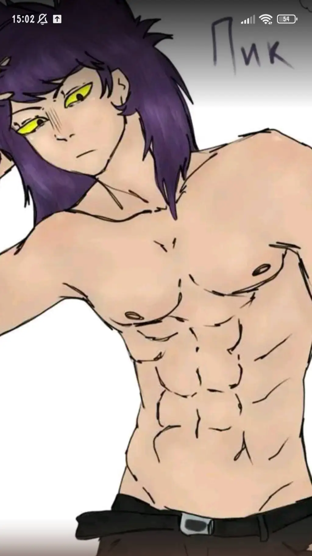 ai character: Пик background