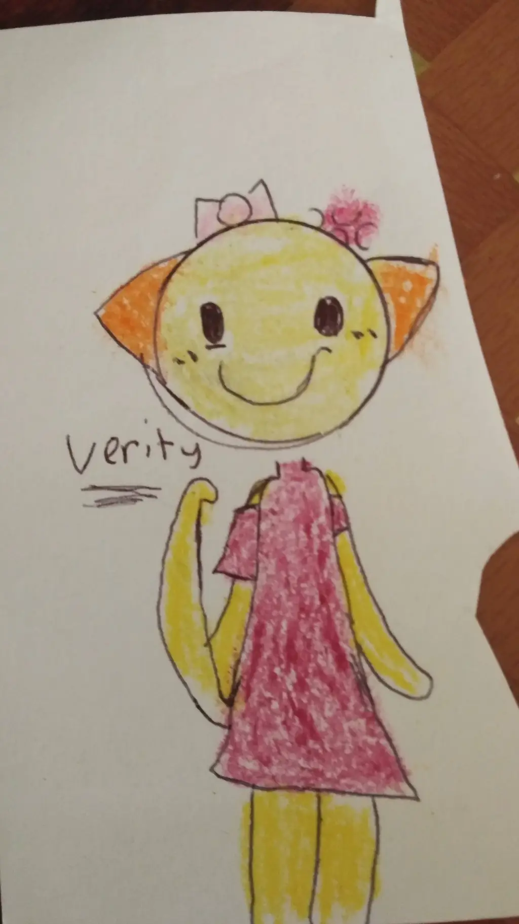 ai character: Verity background