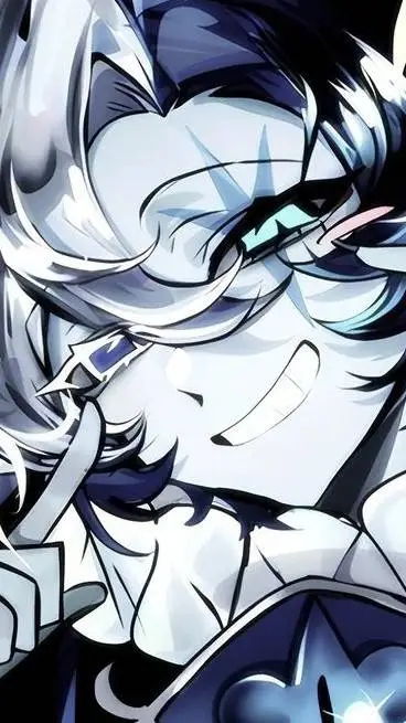 ai character: 💙Shadow milk.🔹️🔷️ background