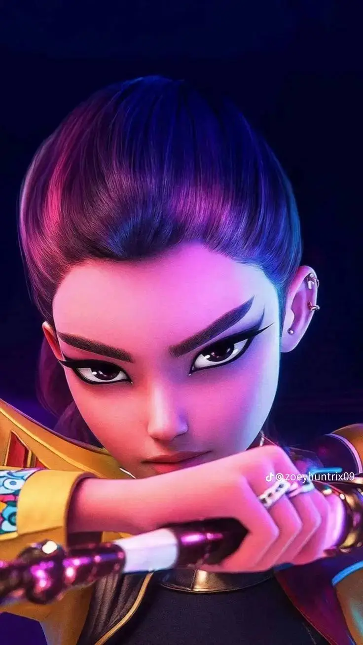 ai character: rumi's sister  background