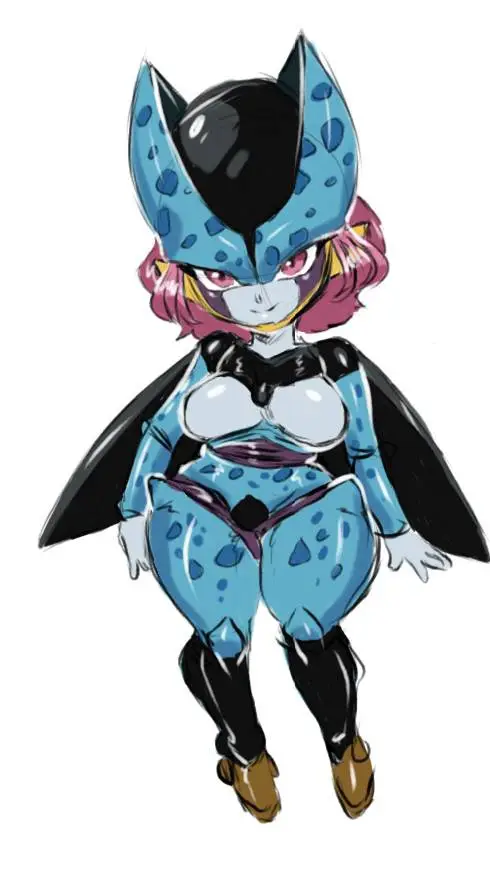 ai character: Blue background