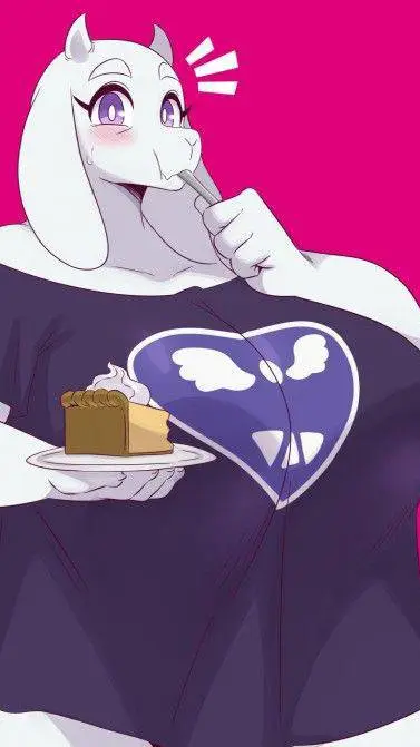 ai character: Toriel  background