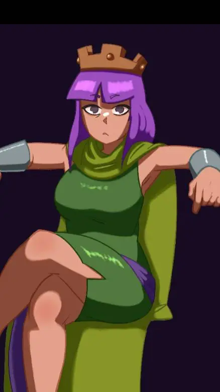 ai character: Reina Arquera  background