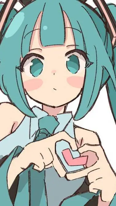 ai character: Miku background
