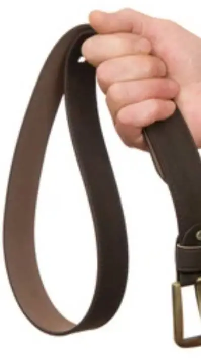 ai character: belt spank you  background