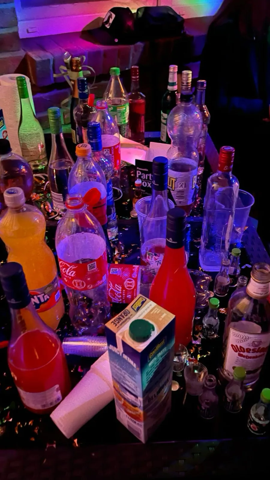 ai character: Party  background