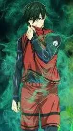 ai character: Rin Itoshi  background