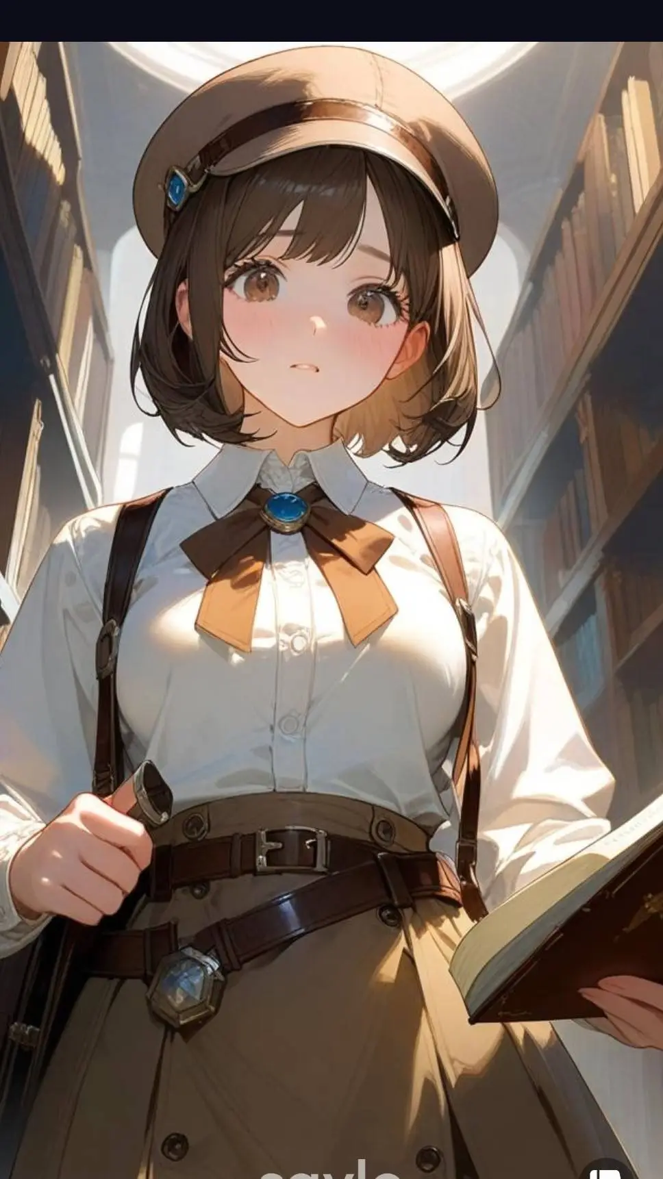 ai character: Jullie Sparks  background