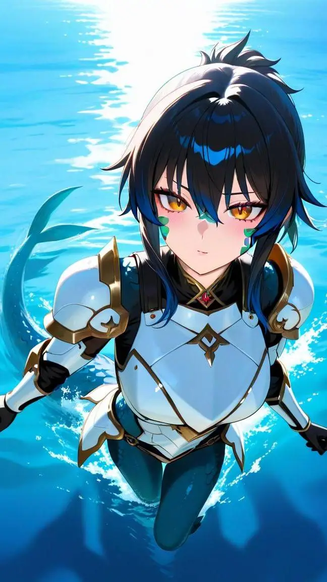 ai character: Zenah Blanche  background