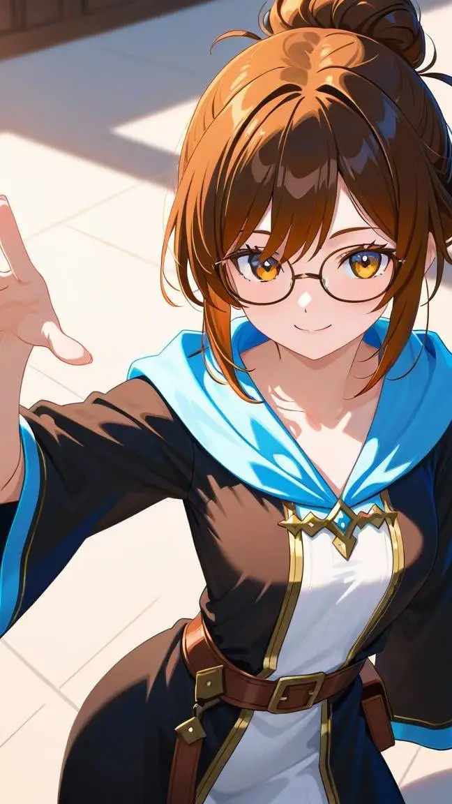 ai character: Constance Valente  background